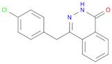 1(2H)-Phthalazinone, 4-[(4-chlorophenyl)methyl]-