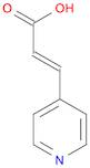 2-Propenoic acid, 3-(4-pyridinyl)-