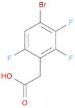 4-Bromo-2,3,6-trifluorophenylacetic acid