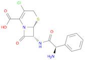 5-Thia-1-azabicyclo[4.2.0]oct-2-ene-2-carboxylic acid,7-[[(2R)-aminophenylacetyl]amino]-3-chloro-8-oxo-, (6R,7R)-