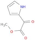 1H-Pyrrole-2-acetic acid, a-oxo-, methyl ester