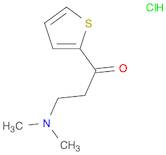 1-Propanone, 3-(dimethylamino)-1-(2-thienyl)-, hydrochloride