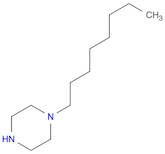 Piperazine, 1-octyl-
