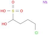 1-Butanesulfonic acid, 4-chloro-1-hydroxy-, monosodium salt