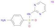Benzenesulfonamide, 4-amino-N-2-pyrimidinyl-, monosodium salt
