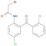 Acetamide, 2-bromo-N-[4-chloro-2-(2-chlorobenzoyl)phenyl]-