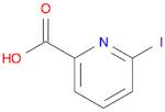 2-Pyridinecarboxylic acid, 6-iodo-
