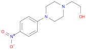 1-Piperazineethanol, 4-(4-nitrophenyl)-