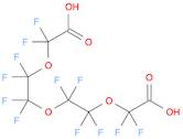 Acetic acid,2,2'-[oxybis[(1,1,2,2-tetrafluoro-2,1-ethanediyl)oxy]]bis[2,2-difluoro-