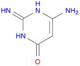 4(1H)-Pyrimidinone, 2,6-diamino-