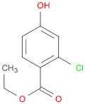 Benzoic acid, 2-chloro-4-hydroxy-, ethyl ester