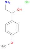 Benzenemethanol, a-(aminomethyl)-4-methoxy-, hydrochloride