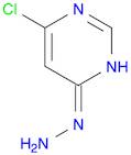 4(1H)-Pyrimidinone, 6-chloro-, hydrazone