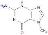 6H-Purin-6-one, 2-amino-1,7-dihydro-7-methyl-