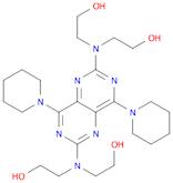 Ethanol,2,2',2'',2'''-[(4,8-di-1-piperidinylpyrimido[5,4-d]pyrimidine-2,6-diyl)dinitrilo]tetrakis-