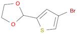 1,3-Dioxolane, 2-(4-bromo-2-thienyl)-