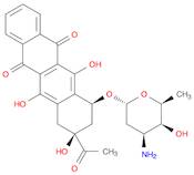 5,12-Naphthacenedione,9-acetyl-7-[(3-amino-2,3,6-trideoxy-a-L-lyxo-hexopyranosyl)oxy]-7,8,9,10-tetrahydro-6,9,11-trihydroxy-, (7S,9S)-