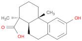 1-Phenanthrenecarboxylic acid,1,2,3,4,4a,9,10,10a-octahydro-6-hydroxy-1,4a-dimethyl-,(1S,4aS,10aR)-