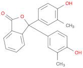 1(3H)-Isobenzofuranone, 3,3-bis(4-hydroxy-3-methylphenyl)-