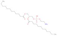 Dodecanoic acid,(1R)-1-[[[(2-aminoethoxy)hydroxyphosphinyl]oxy]methyl]-1,2-ethanediylester