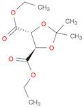 1,3-Dioxolane-4,5-dicarboxylic acid, 2,2-dimethyl-, diethyl ester,(4R,5R)-