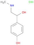 Benzenemethanol, 4-hydroxy-a-[(methylamino)methyl]-, hydrochloride