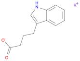 1H-Indole-3-butanoic acid, monopotassium salt