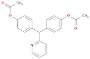 Phenol, 4,4'-(2-pyridinylmethylene)bis-, diacetate (ester)