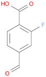 Benzoic acid, 2-fluoro-4-formyl-