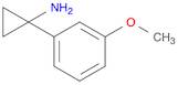 Cyclopropanamine, 1-(3-methoxyphenyl)-