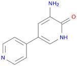 [3,4'-Bipyridin]-6(1H)-one, 5-amino-