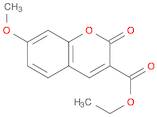 2H-1-Benzopyran-3-carboxylic acid, 7-methoxy-2-oxo-, ethyl ester