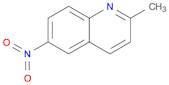 Quinoline, 2-methyl-6-nitro-