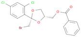 1,3-Dioxolane-4-methanol, 2-(bromomethyl)-2-(2,4-dichlorophenyl)-,benzoate, (2R,4R)-rel-