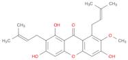 9H-Xanthen-9-one,1,3,6-trihydroxy-7-methoxy-2,8-bis(3-methyl-2-butenyl)-