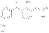 Benzeneacetic acid, 2-amino-3-benzoyl-, monosodium salt,monohydrate