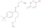 1-Pentanone, 5-methoxy-1-[4-(trifluoromethyl)phenyl]-,O-(2-aminoethyl)oxime, (1E)-, (2Z)-2-butenedioate (1:1)