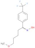 1-Pentanone, 5-methoxy-1-[4-(trifluoromethyl)phenyl]-, oxime