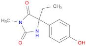 2,4-Imidazolidinedione, 5-ethyl-5-(4-hydroxyphenyl)-3-methyl-