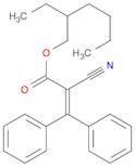 2-Propenoic acid, 2-cyano-3,3-diphenyl-, 2-ethylhexyl ester