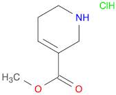 3-Pyridinecarboxylic acid, 1,2,5,6-tetrahydro-, methyl ester,hydrochloride