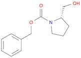 1-Pyrrolidinecarboxylic acid, 2-(hydroxymethyl)-, phenylmethyl ester,(2S)-
