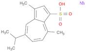 1-Azulenesulfonic acid, 3,8-dimethyl-5-(1-methylethyl)-, sodium salt