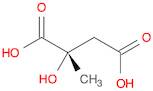 Butanedioic acid, 2-hydroxy-2-methyl-, (2S)-
