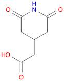 4-Piperidineacetic acid, 2,6-dioxo-