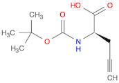 4-Pentynoic acid, 2-[[(1,1-dimethylethoxy)carbonyl]amino]-, (2R)-