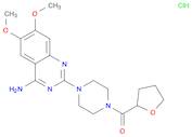 Piperazine,1-(4-amino-6,7-dimethoxy-2-quinazolinyl)-4-[(tetrahydro-2-furanyl)carbonyl]-, monohydrochloride