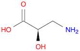 Propanoic acid, 3-amino-2-hydroxy-, (2R)-