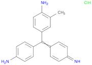 Benzenamine,4-[(4-aminophenyl)(4-imino-2,5-cyclohexadien-1-ylidene)methyl]-2-methyl-, monohydrochloride