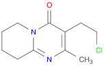 4H-Pyrido[1,2-a]pyrimidin-4-one,3-(2-chloroethyl)-6,7,8,9-tetrahydro-2-methyl-